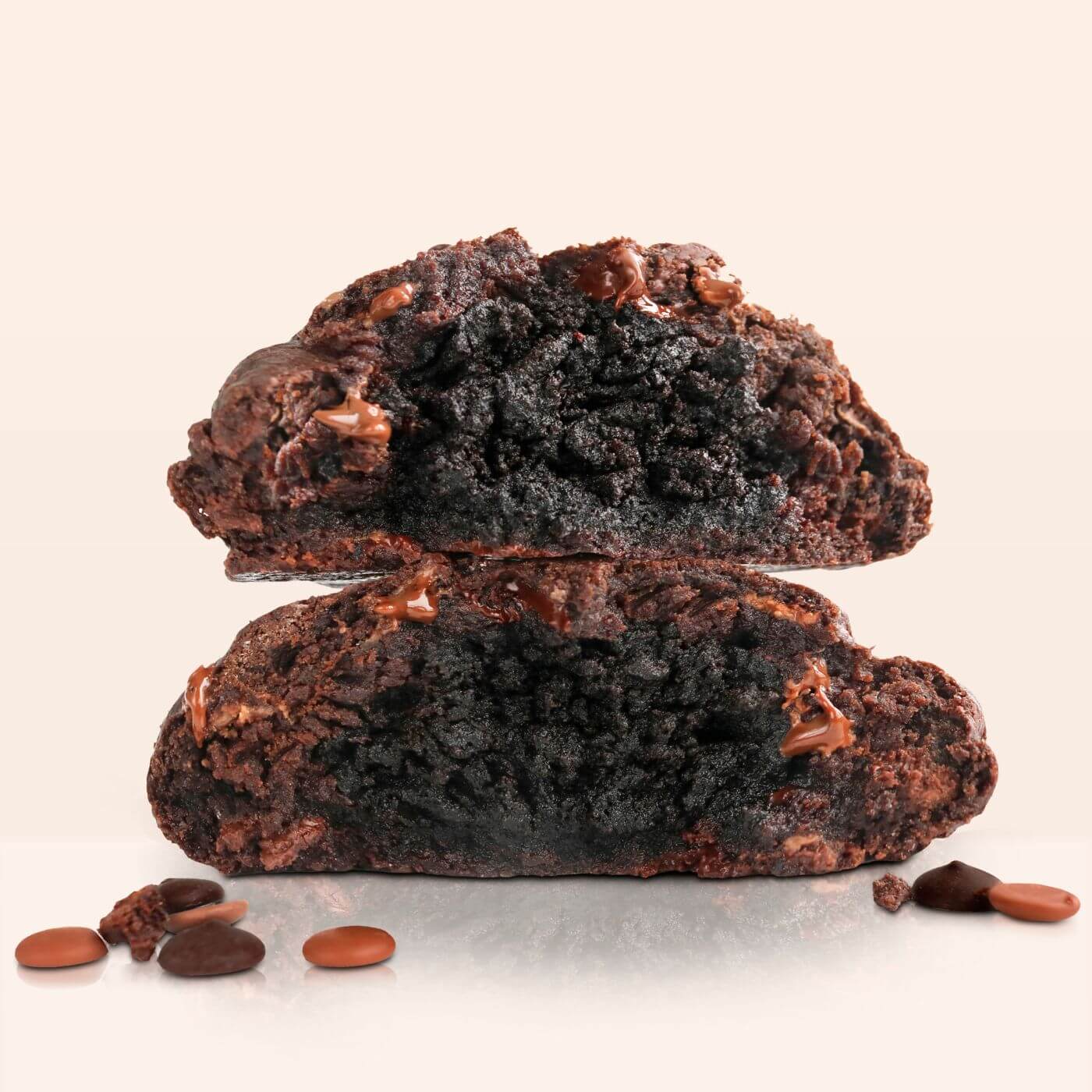 double chocolate brownie