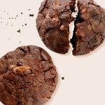 double chocolate brownie